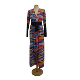 Bouny Multi Color cotton luxury abaya