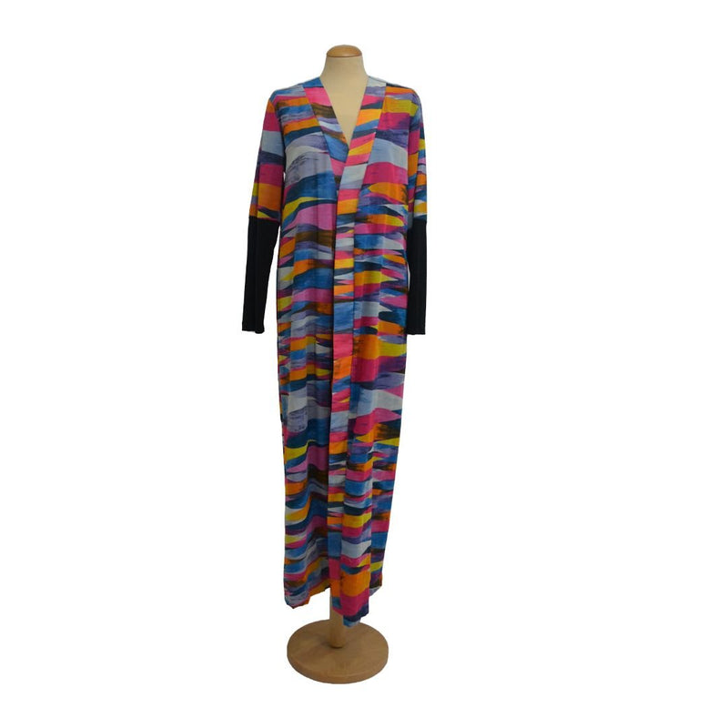 Bouny Multi Color cotton luxury abaya