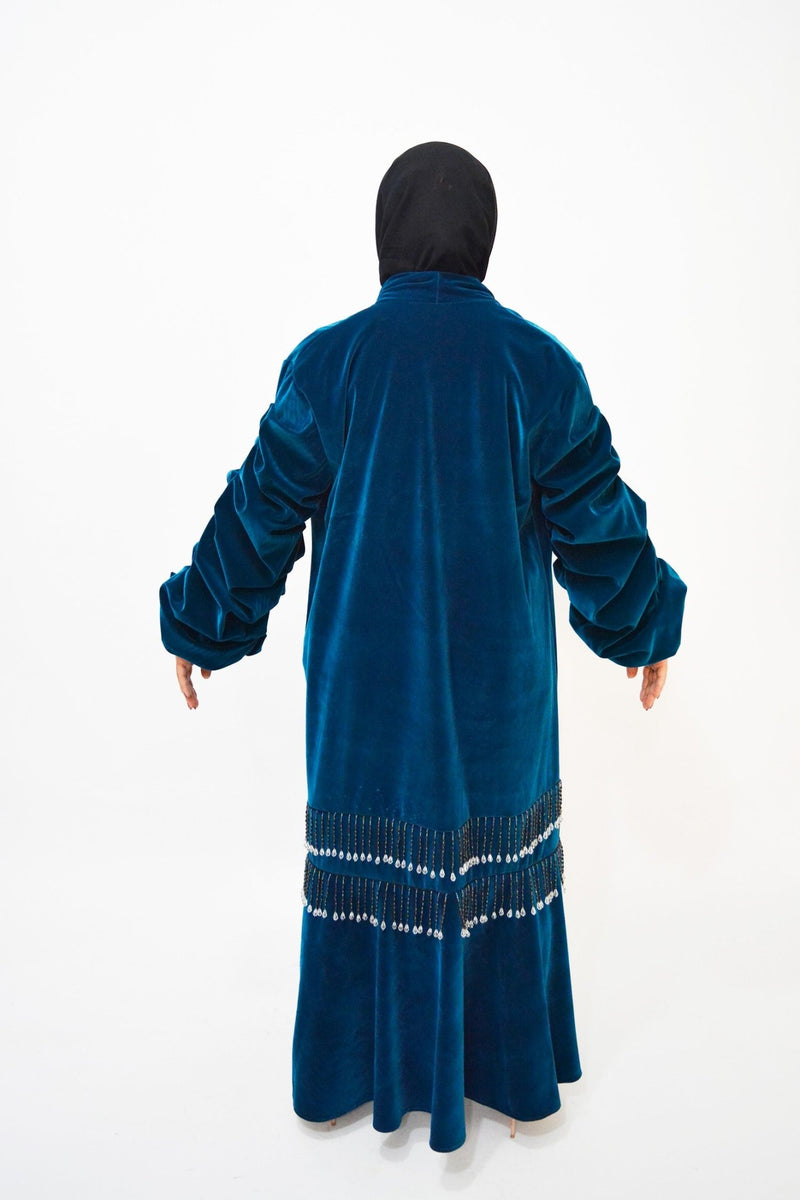 Cami Navy luxury abaya