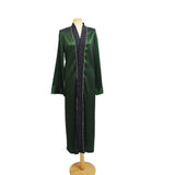 Longy Tefta Royal Green luxury abaya