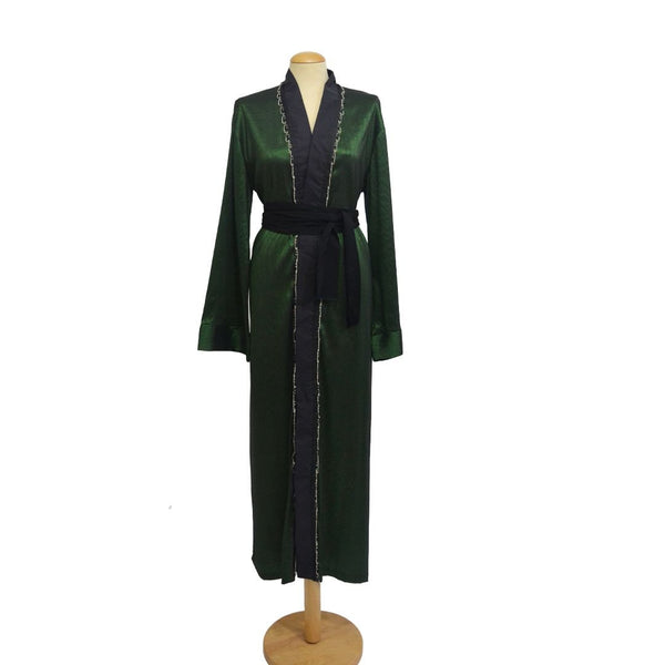 Longy Tefta Royal Green luxury abaya