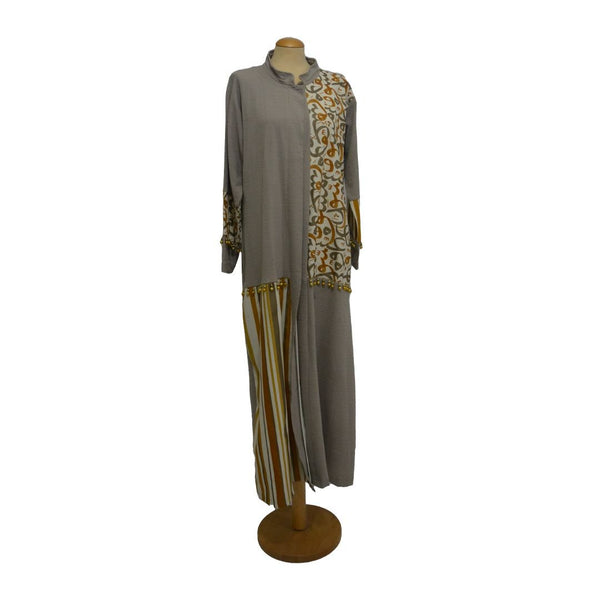 Olivia Grey luxury abaya