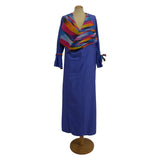 Peacock Colorful Collar luxury abaya