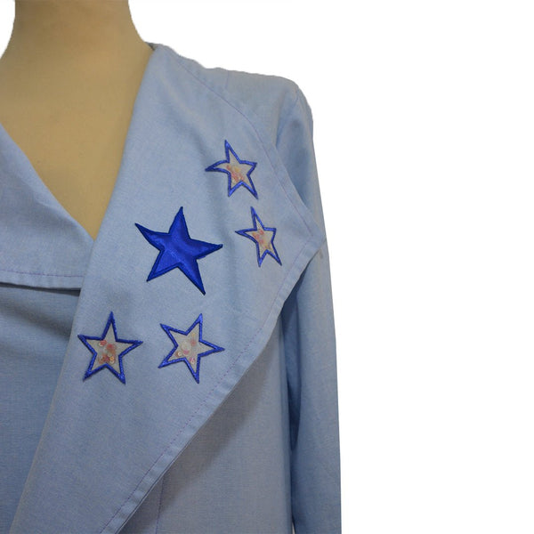 Starry blue Luxury abaya